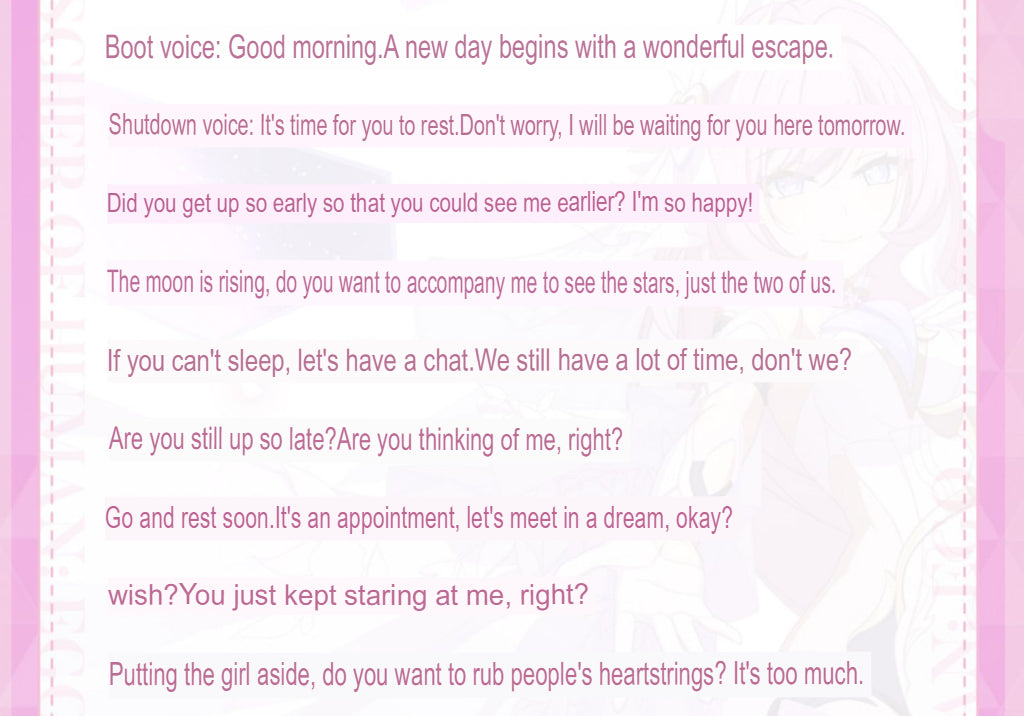 Honkai Impact 3rd - Elysia - Herrscher of Human Ego - Character Alarm/Speaker