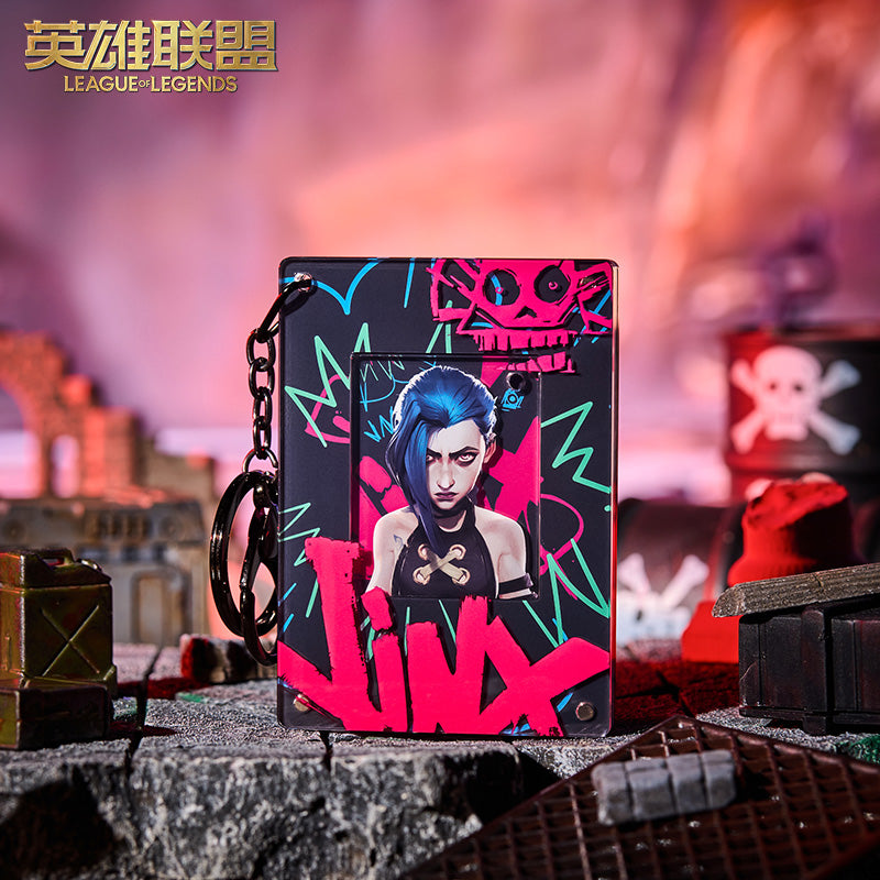 League of Legends - Arcane - Jinx Acrylic Keychain