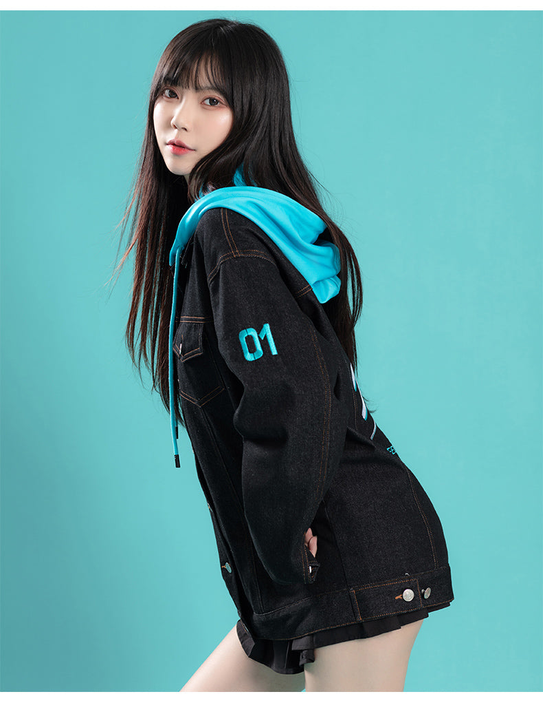 Hatsune Miku - Moeyu x Hatsune Miku - Otaku Owlet - Denim Style Jacket