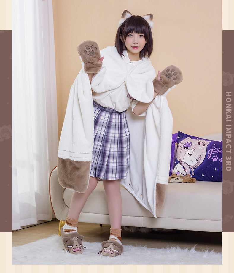 Honkai Impact 3rd - Pardofelis Hoodie Blanket