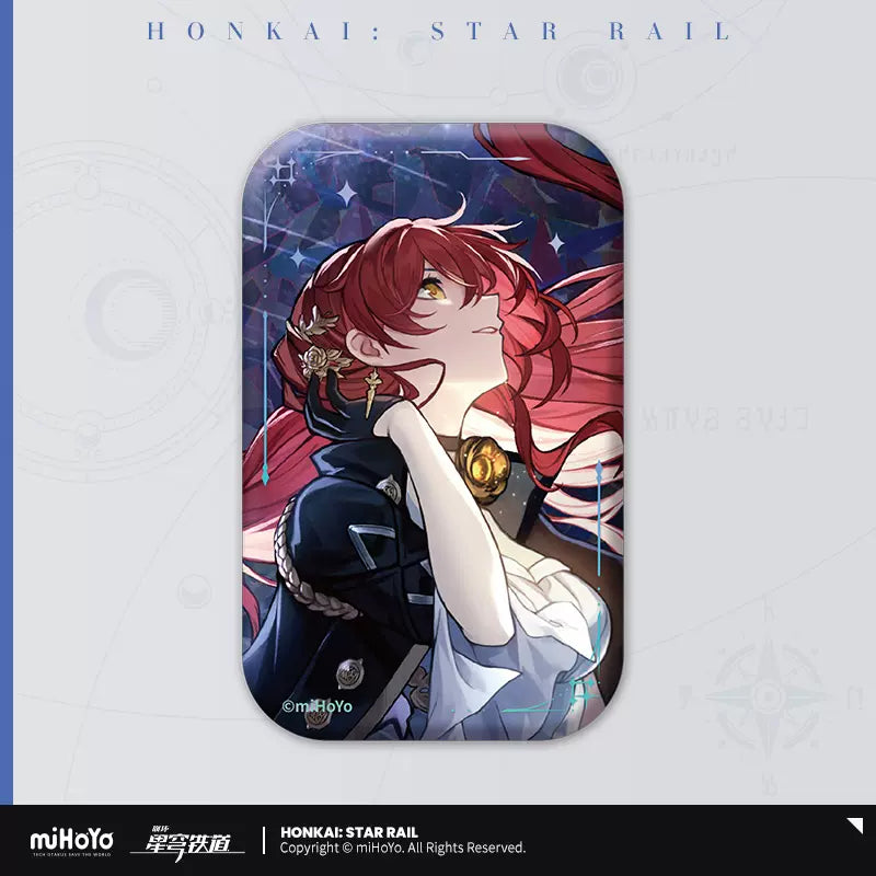 (Pre-Order) Honkai: Star Rail - Character Rectangle Tinplate Badge