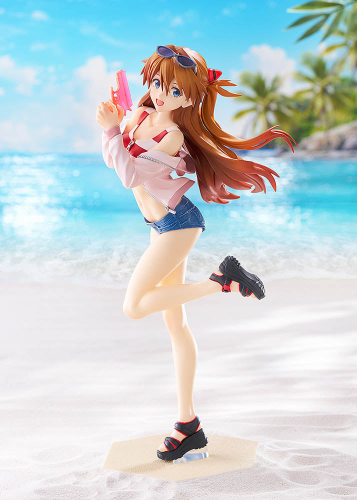 (Pre-Order) Evangelion - POP UP PARADE Figure - BEACH QUEENS Asuka Shikinami Langley - L Size