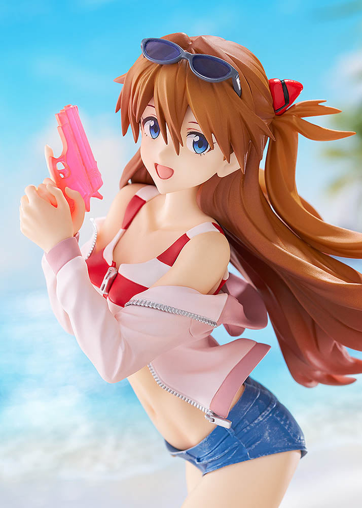 (Pre-Order) Evangelion - POP UP PARADE Figure - BEACH QUEENS Asuka Shikinami Langley - L Size