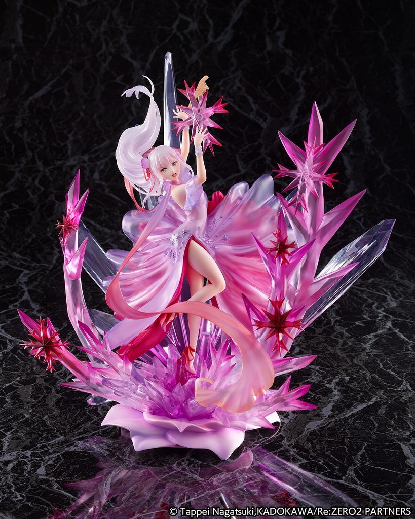 Re:ZERO -Starting Life in Another World - Emilia Crystal Dress Ver. - 1/7 Scale Figure