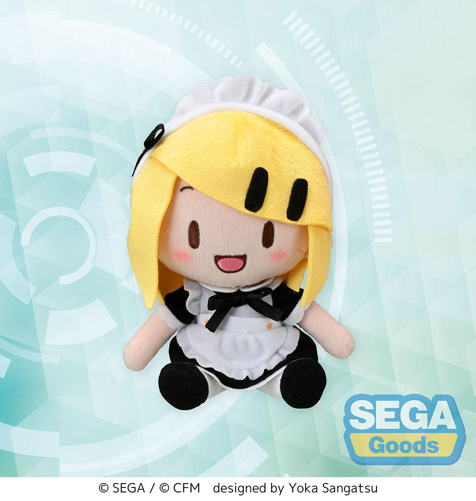 (Pre-Order) Hatsune Miku: Project DIVA Arcade Future Tone" Mini Plush "Kagamine Rin" Maid Ver. (EX) fuwa petit