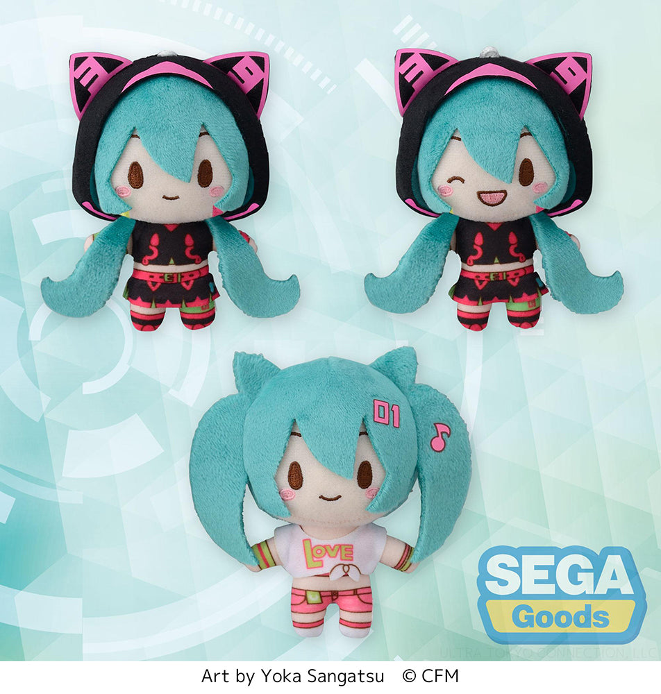 Fuwapuchi "Hatsune Miku Series" Mascot "Hatsune Miku" ~Live Ver.~ (EX) Mini Plush