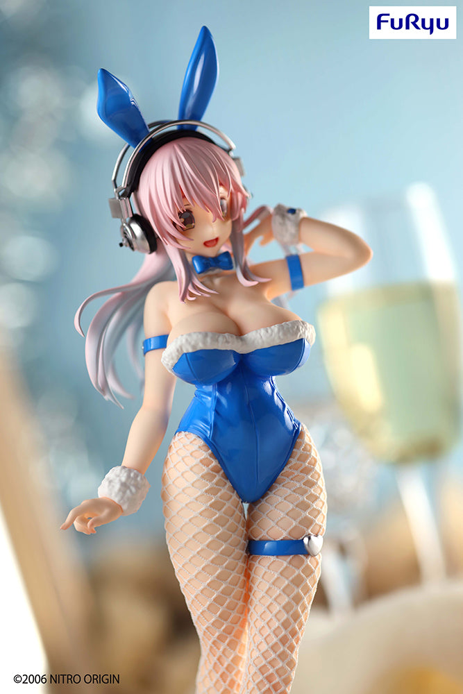 Super Sonico - BiCute Bunnies - Blue Rabbit ver. - Prize Figure