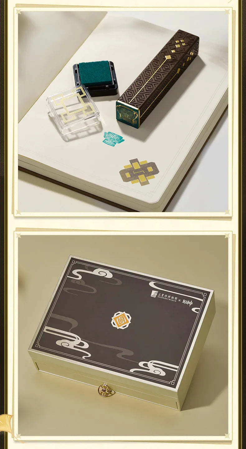 (Pre-Order) Sanxingdui Museum x Genshin Impact Zhongli Gift Box