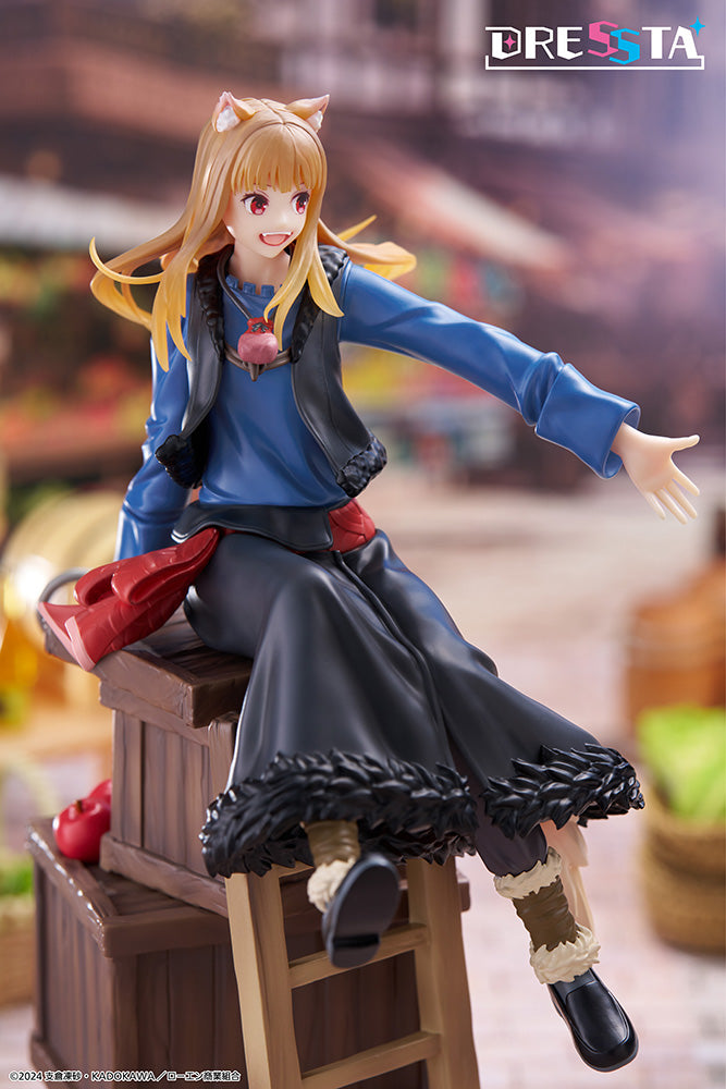 (Pre-Order) Spice and Wolf: MERCHANT MEETS THE WISE WOLF DRESSTA - Statue Figure - Holo