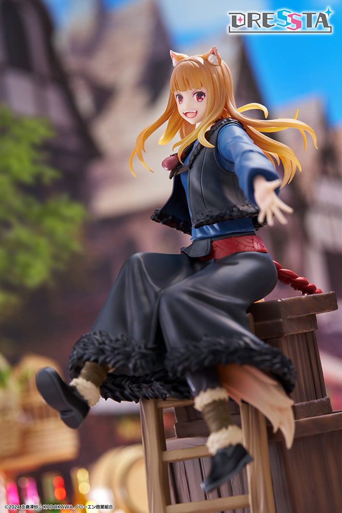 (Pre-Order) Spice and Wolf: MERCHANT MEETS THE WISE WOLF DRESSTA - Statue Figure - Holo