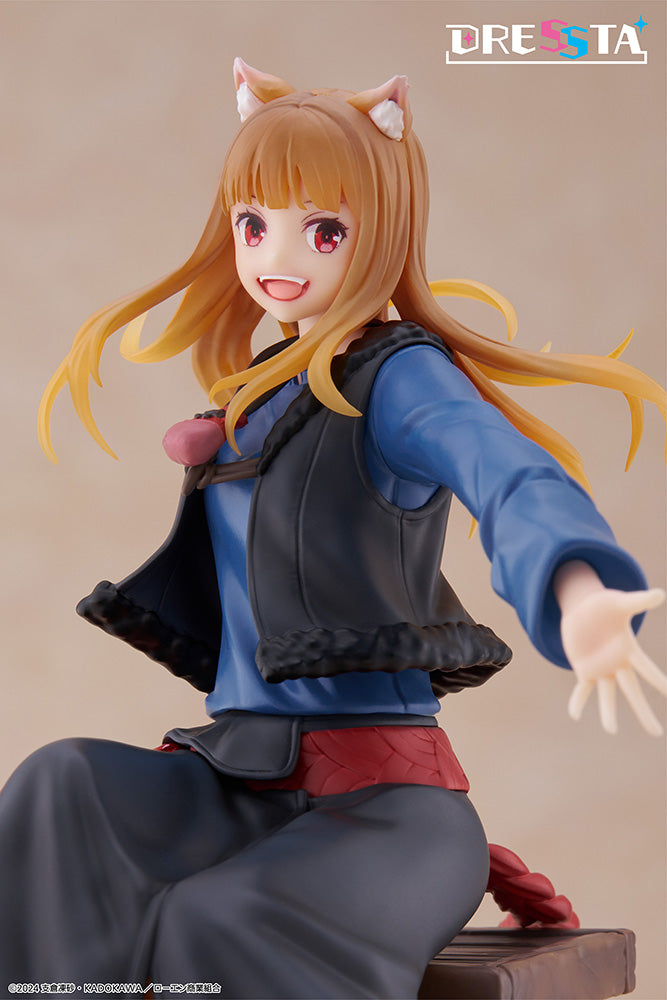 (Pre-Order) Spice and Wolf: MERCHANT MEETS THE WISE WOLF DRESSTA - Statue Figure - Holo