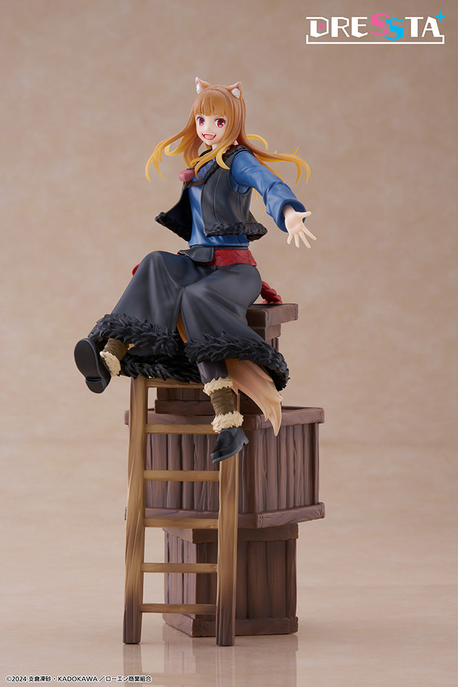 (Pre-Order) Spice and Wolf: MERCHANT MEETS THE WISE WOLF DRESSTA - Statue Figure - Holo