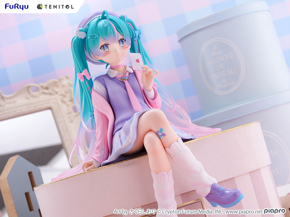 (Pre-Order) Hatsune Miku - TENITOL BIG Hatsune Miku Noodle Stopper Figure -Love Blazer-
