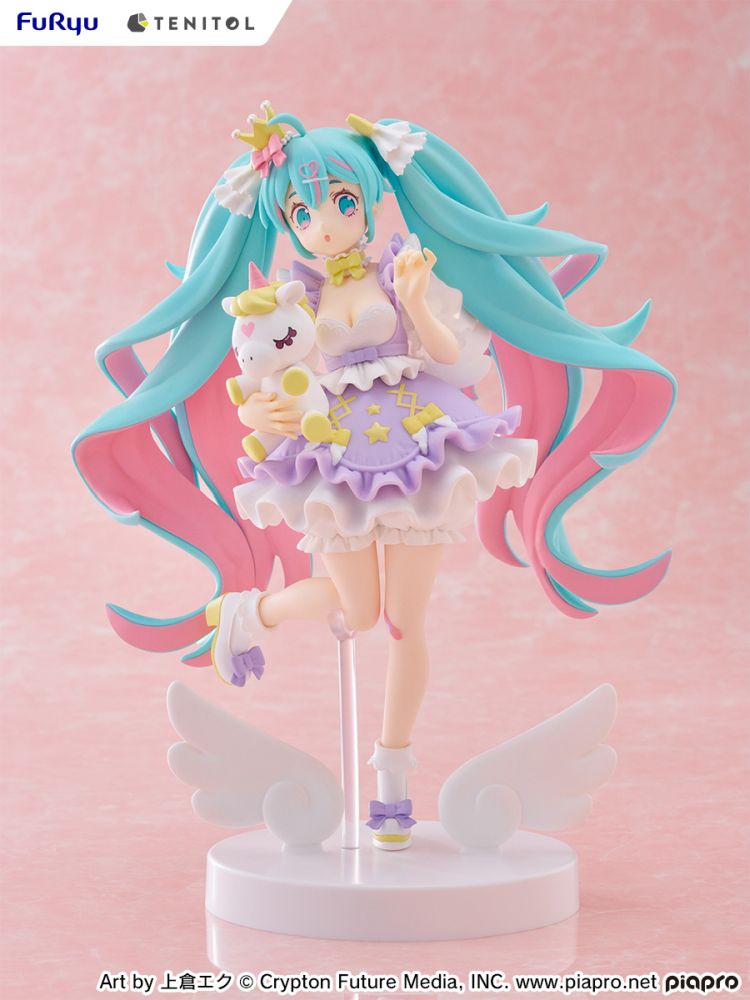 (Pre-Order) Hatsune Miku - YUMEKAWA Princess Lavender ver. - TENITOL - Nonscale Figure