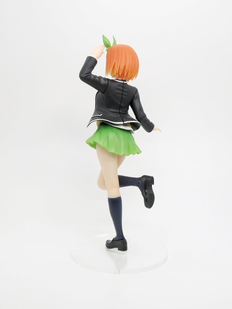 The Quintessential Quintuplets - Coreful Figure – Yotsuba Nakano (Uniform Ver.) Renewal Edition - Prize Figure