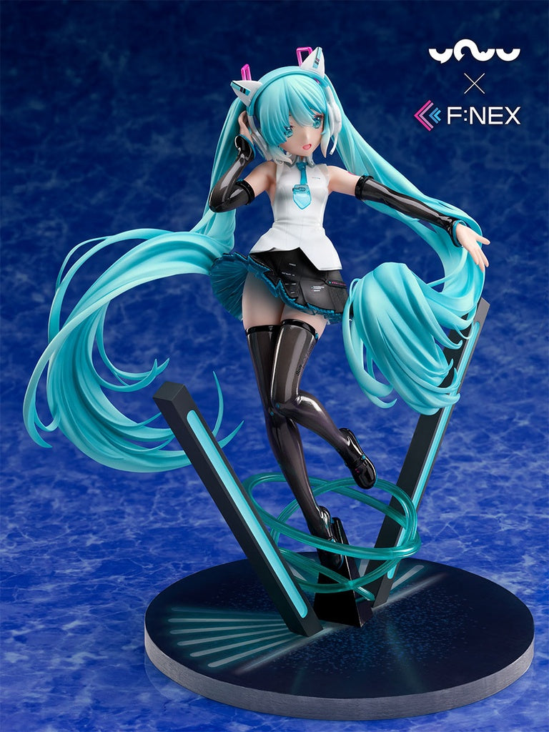 Hatsune Miku - F:Nex - 1/7 Scale Figure - Nekomimi Headphone Ver.