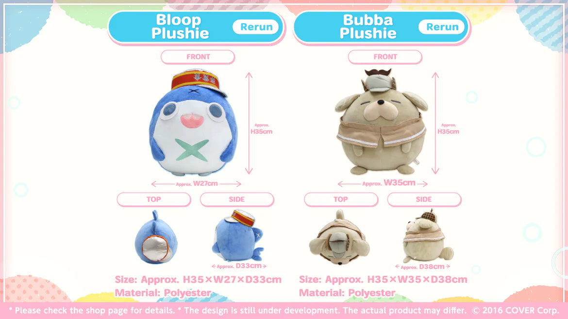 Hololive English -Myth- 3rd Anniversary Celebration - Big Size Plushies