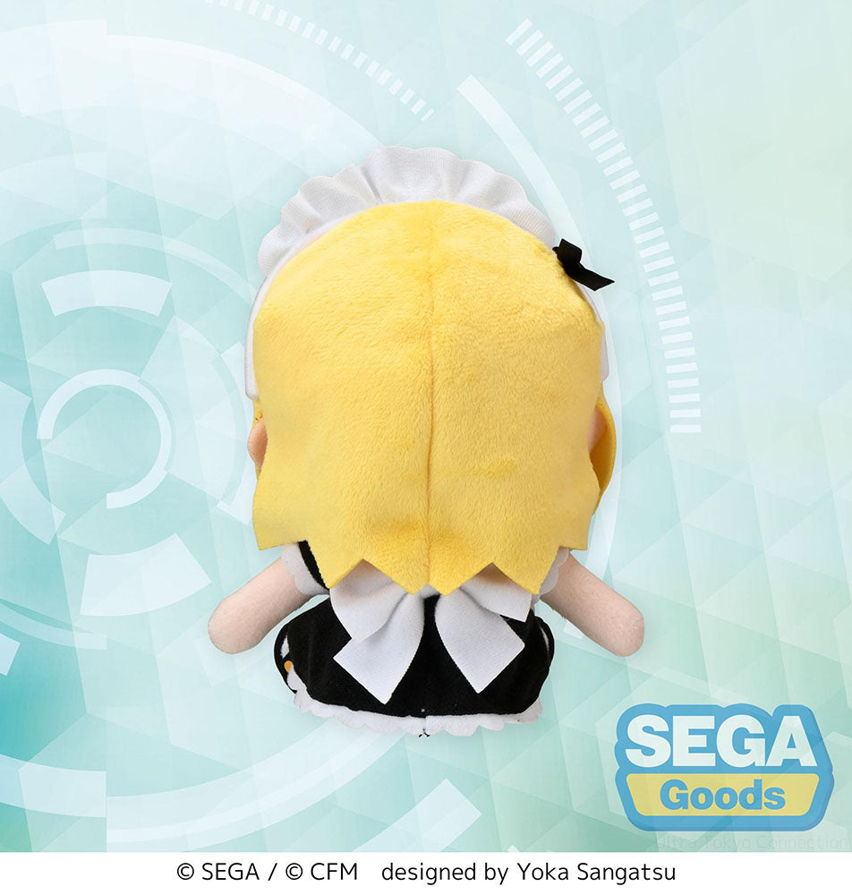 (Pre-Order) Hatsune Miku: Project DIVA Arcade Future Tone" Mini Plush "Kagamine Rin" Maid Ver. (EX) fuwa petit