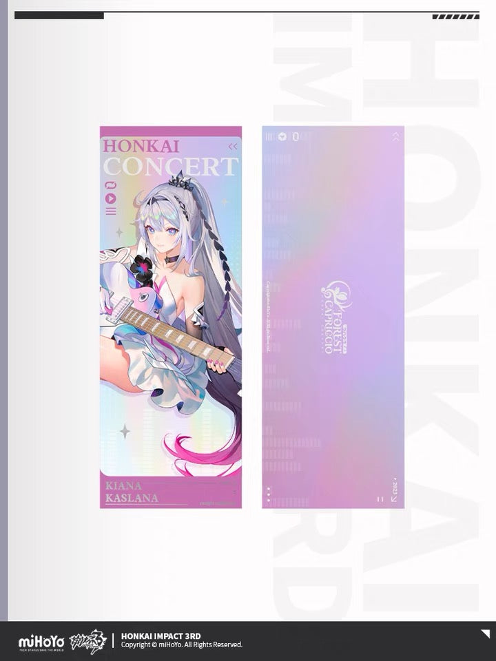 (Pre-Order) Honkai Impact 3rd - Concert Collectible Ticket