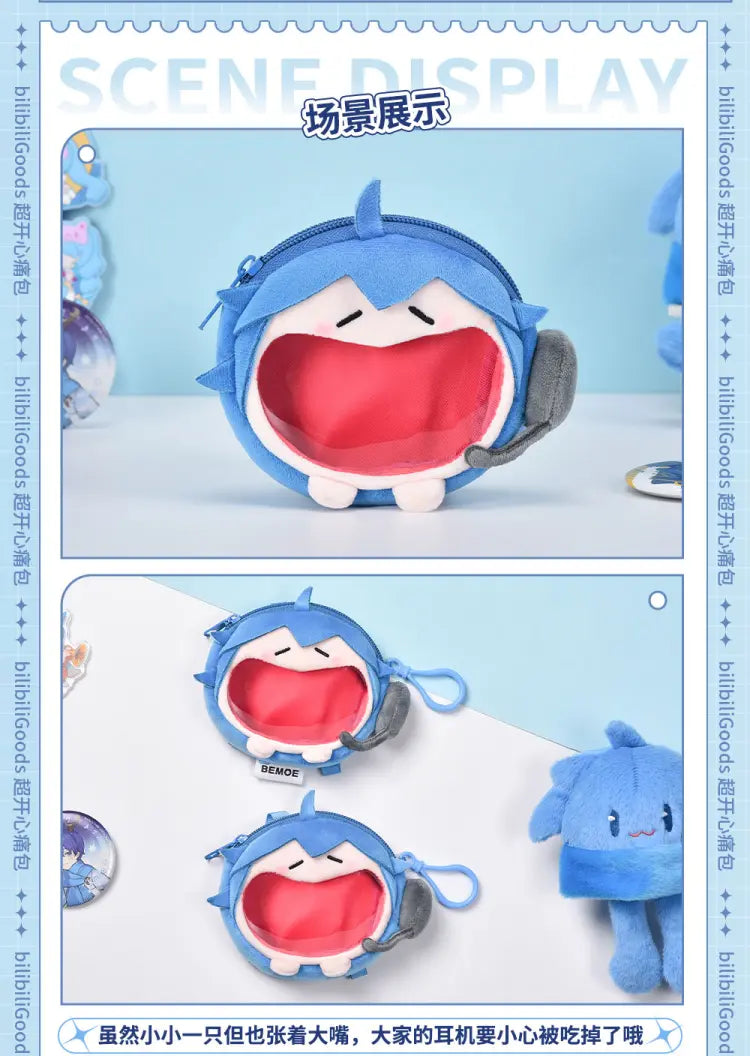 Hatsune Miku - Kaito - Mini Plush Ita Bag (MINI SIZE ITA BAG)