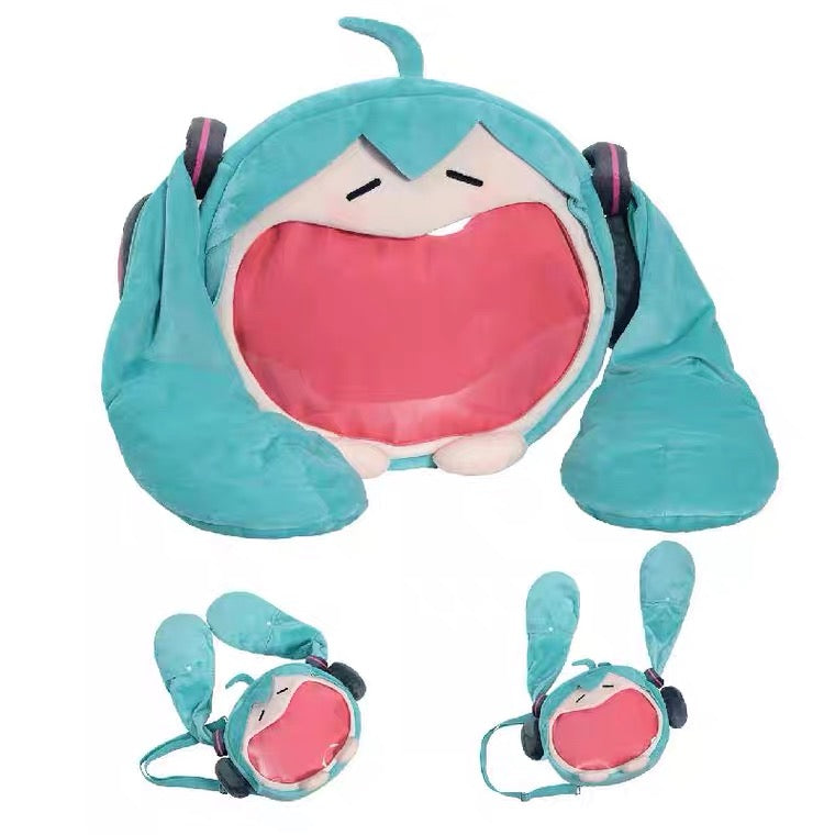 Hatsune Miku - Plush Ita Bag - (2nd production) - Large Size