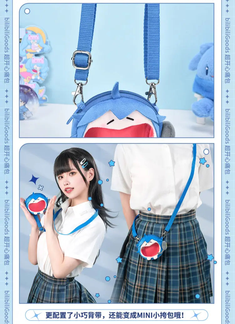 Hatsune Miku - Kaito - Mini Plush Ita Bag (MINI SIZE ITA BAG)