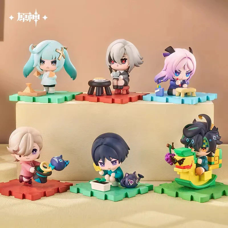 BONBONERO（ボンボネロ） アクア CHIBI_GURI（チビグリ）セット Genshin Impact - Childhood Treasure Series Chibi Figure Blindbox