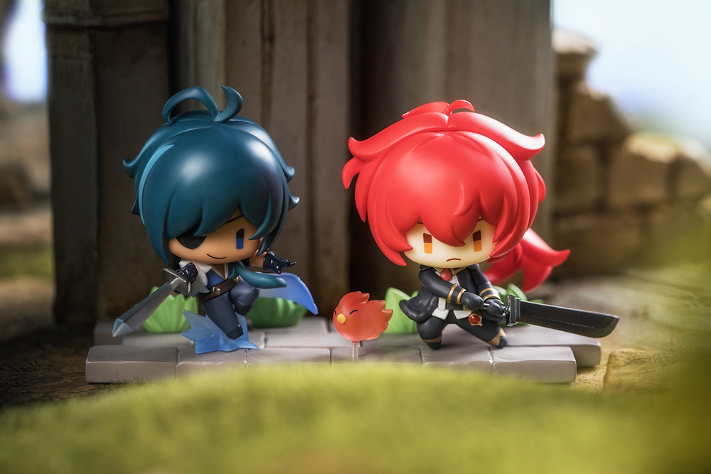 Genshin Impact - Battle Scene Collection Figure Mondstadt Edition - Small Figure (Set of 6)