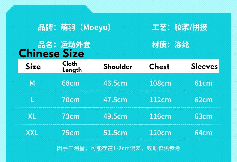 Hatsune Miku - Moeyu x Hatsune Miku - Heart Beat Fast Series - Sport Jacket - Second Production