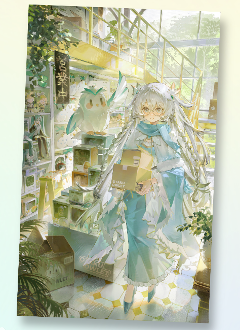 5th Anniv: OTAKU OWLET 11"x17" POSTER
