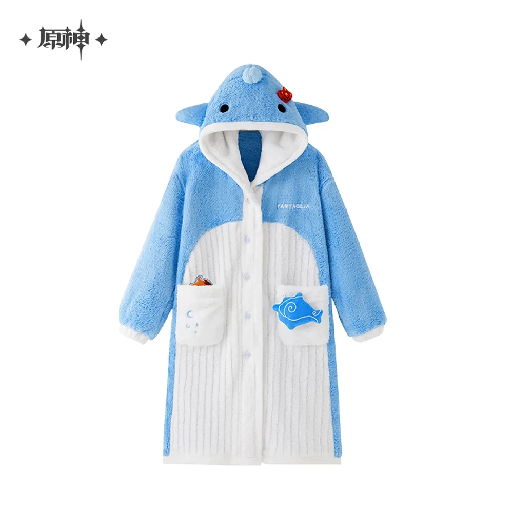 Genshin Impact - Tartaglia Monoceros Caeli Whale Home Plushy Robe