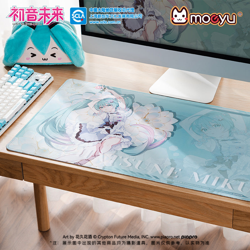 Hatsune Miku - Moeyu - Hatsune Miku 39 - Language Of Flowers Mouse Pad