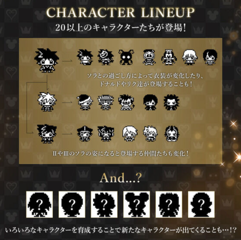 Kingdom Hearts - Tamagotchi 20th Anniversary