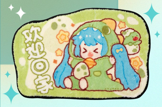 (Pre-Order) Hatsune Miku - Moeyu x Hatsune Miku - Onesies Party Floor Mat