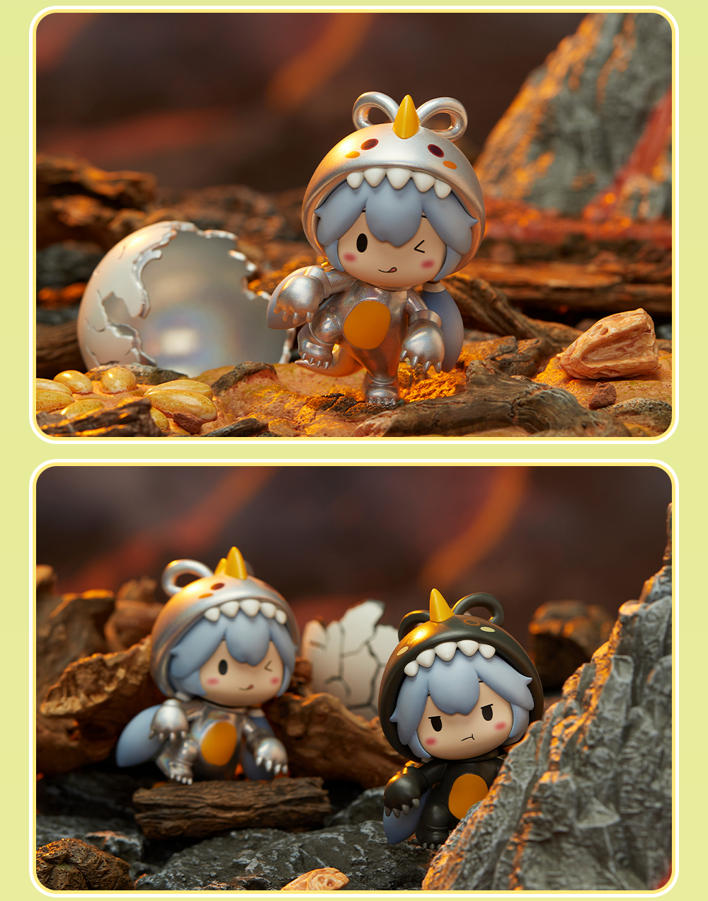 Vsinger - Luo Tianyi - T-Rex Luo - Chibi Figure