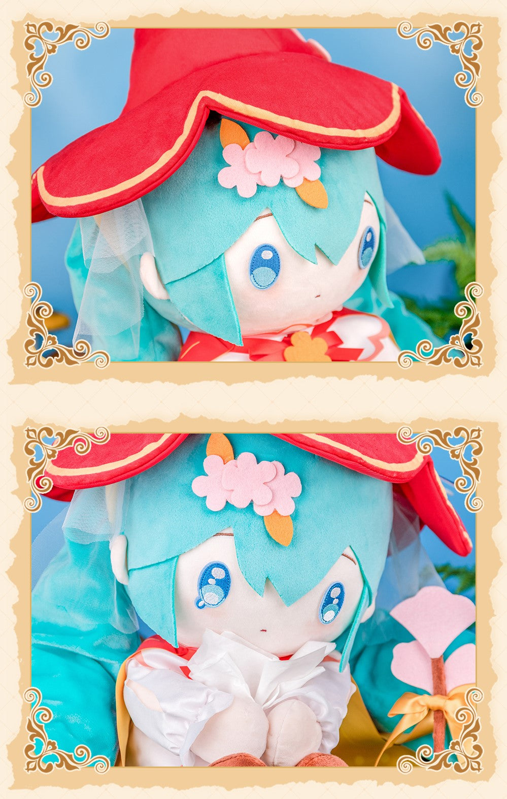 Hatsune Miku - Bilibili Plush (Exchangeable Expressions)