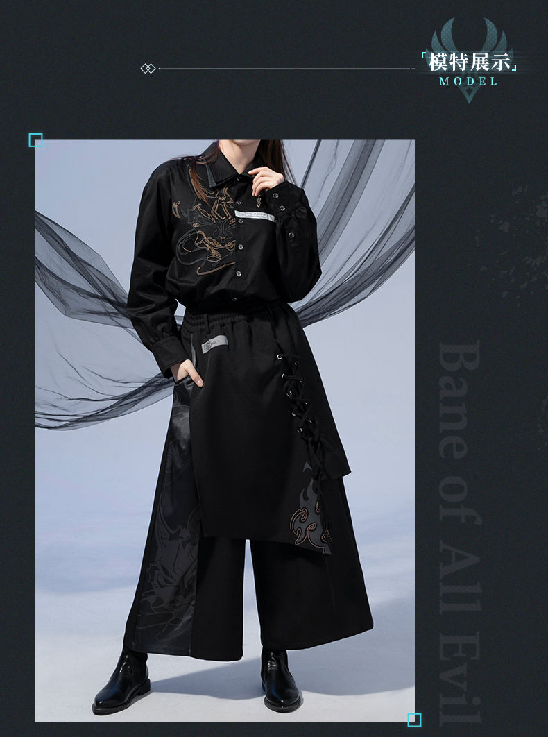 (Pre-Order) Genshin Impact - Xiao Series - Culottes