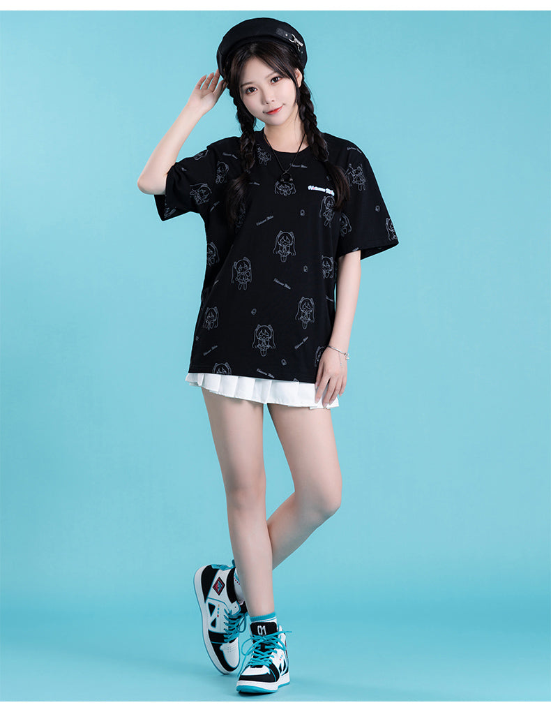 (Pre-Order) Hatsune Miku - Moeyu x Hatsune Miku - Otaku Owlet - 2022 Spring T-Shirt
