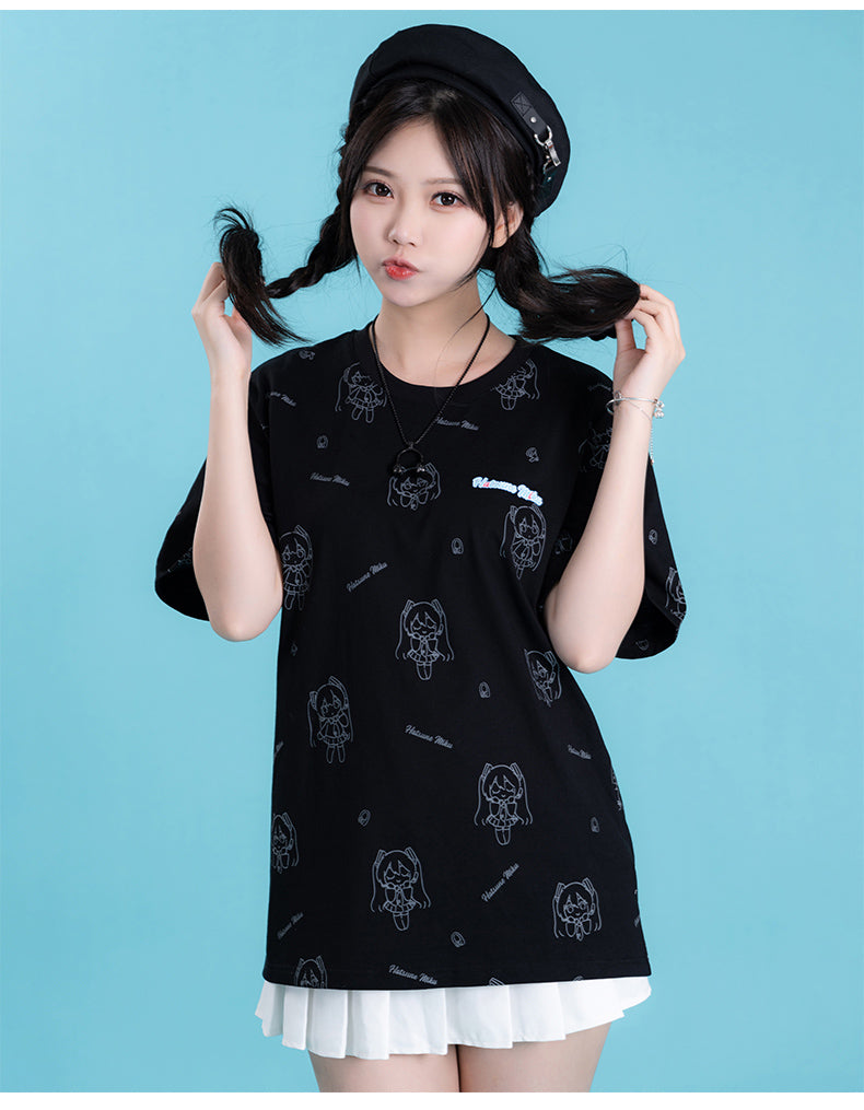 (Pre-Order) Hatsune Miku - Moeyu x Hatsune Miku - Otaku Owlet - 2022 Spring T-Shirt