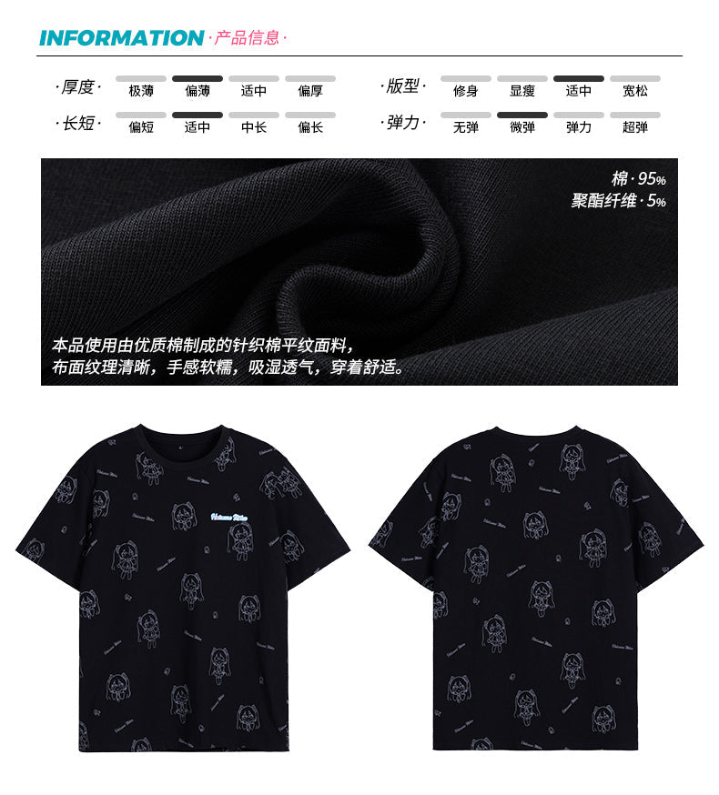 (Pre-Order) Hatsune Miku - Moeyu x Hatsune Miku - Otaku Owlet - 2022 Spring T-Shirt