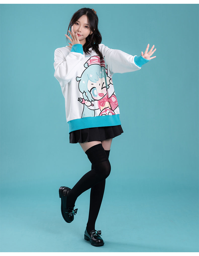 Hatsune Miku - Moeyu x Hatsune Miku - Otaku Owlet - 2022 Sweater