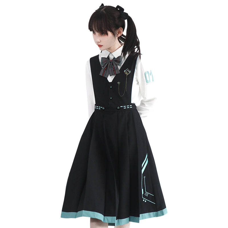 Hatsune Miku - Amahakawa x Hatsune Miku - Overall Skirt