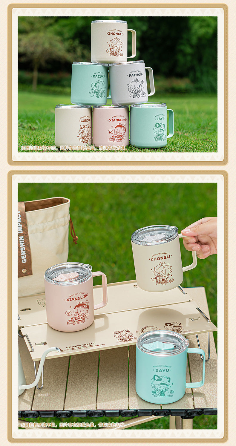 Genshin Impact Cup - Go Camping! Series - Stainless Steel Cup