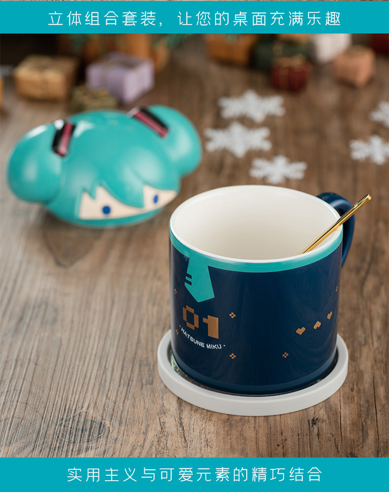 (Pre-Order) Hatsune Miku - Moeyu x Hatsune Miku - Otaku Owlet - Miku Mug