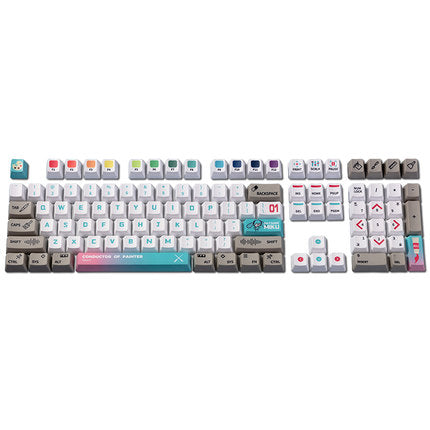 Hatsune Miku - Moeyu x Hatsune Miku - Otaku Owlet - Miku 108 Key Mechanical Keycap