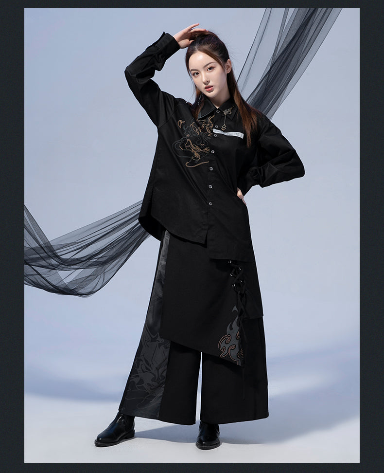 (Pre-Order) Genshin Impact - Xiao Series - Culottes