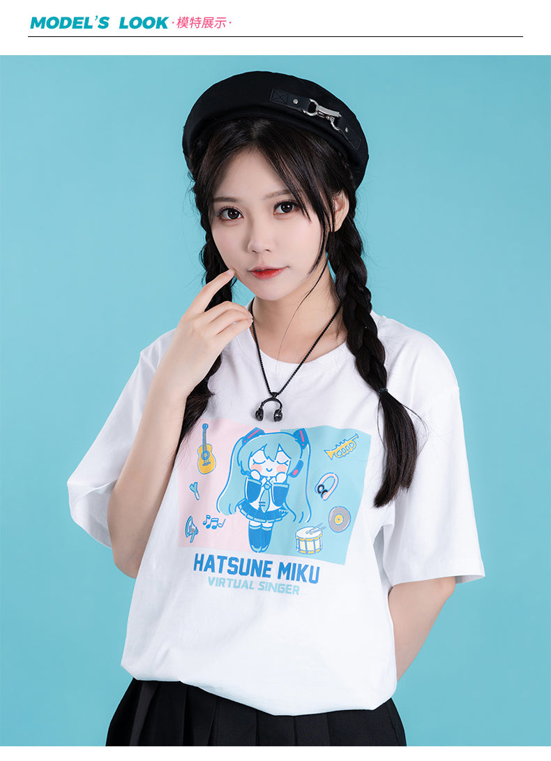 (Pre-Order) Hatsune Miku - Moeyu x Hatsune Miku - 2022 Spring T-Shirt