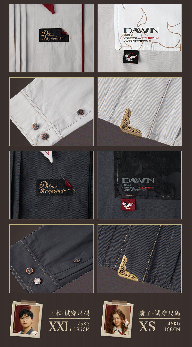 (Pre-Order) Genshin Impact - Diluc Series - Shirt