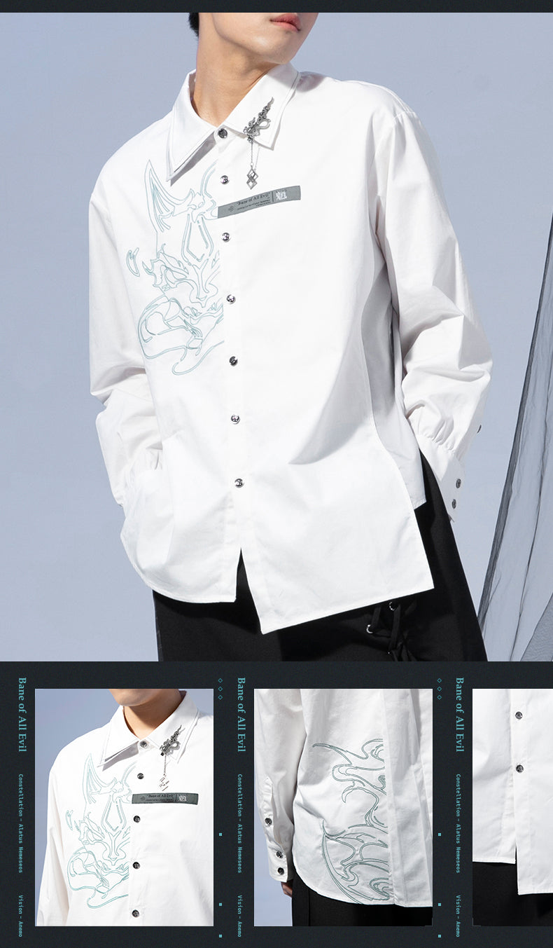 (Pre-Order) Genshin Impact - Xiao Series - Dress Shirt