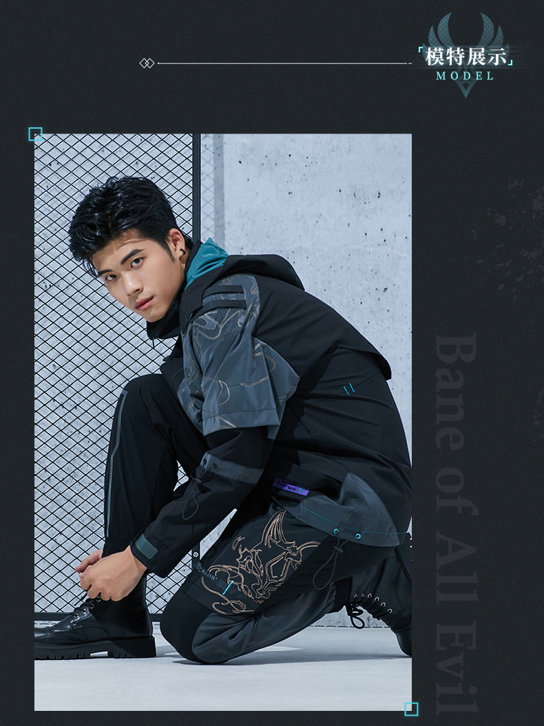 (Pre-Order) Genshin Impact - Xiao Series - Cargo Pants